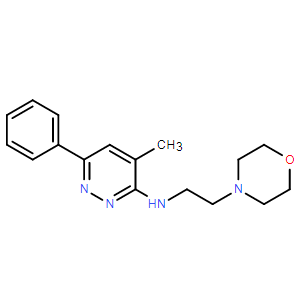 4-甲基-N-(2-吗啉乙基)-6-苯基哒嗪-3-胺
