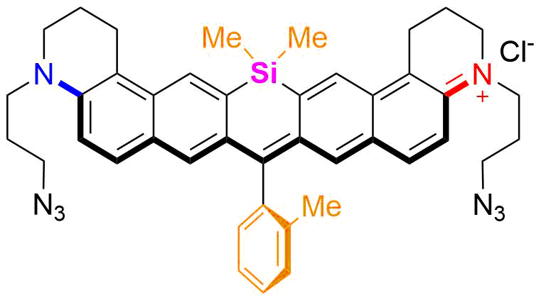 适用于细胞显微成像波长860的荧光染料