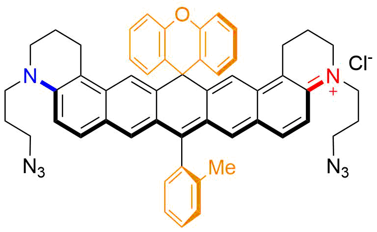 适用于细胞显微成像波长870的荧光染料