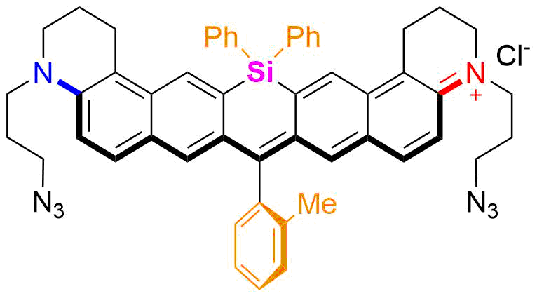 适用于细胞显微成像波长880的荧光染料