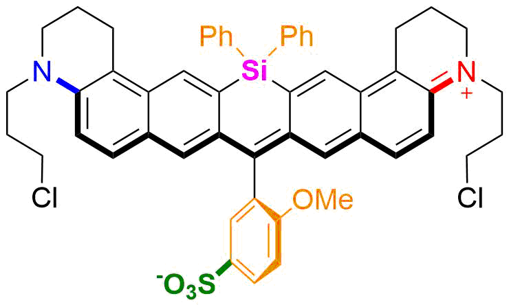 适用于细胞显微成像波长880的荧光染料