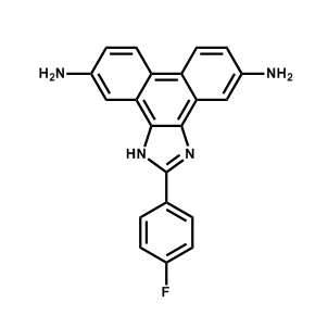 2-(4-氟苯基)-1H-菲并[9,10-D]咪唑-5,10-二胺