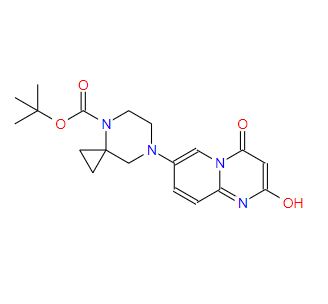 2133298-72-1 4,7-二氮杂螺[2.5]辛烷-4-羧酸,7-(2-羟基-4-氧基- 4H -吡啶[1,2-A]嘧啶-7-基)- 1,1-二甲基乙基酯