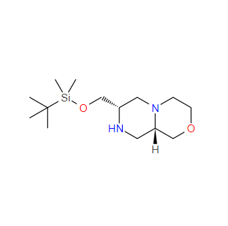 929047-30-3 (7S,9AS)-(7-[[[(1,1-二甲基乙基)二甲基硅烷基]氧基]甲基]八氢吡嗪并[2,1-C][1,4]噁嗪)