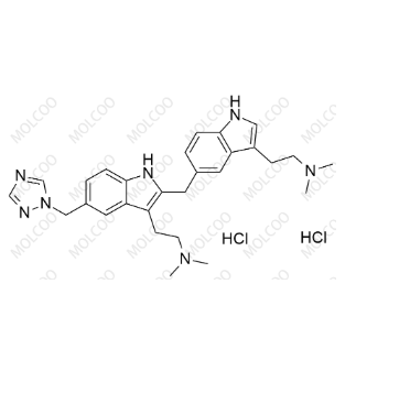 利扎曲普坦EP杂质A(双盐酸盐)；Rizatriptan EP Impurity A(Dihydrochloride)
