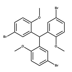 三(5-溴-2-甲氧基苯基)甲烷