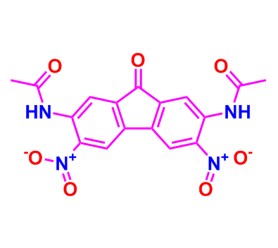 2,7-二乙酰氨基-3,6-二硝基-9-芴酮 132384-36-2
