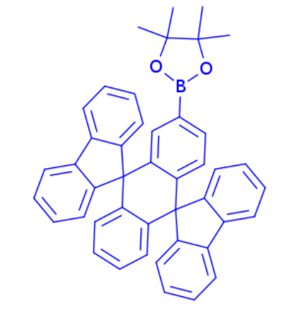 2-{dispiro[fluorene-9,9'-anthracene-10',9''-fluoren]-7'-yl}-4,4,5,5-tetramethyl-1,3,2-dioxaborolane 1453093-27-0