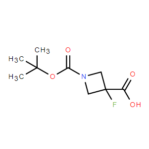 1-(叔丁氧基羰基)-3-氟氮杂丁烷-3-羧酸