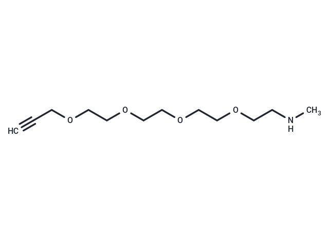 化合物 Propargyl-PEG4-methylamine|T16627|TargetMol