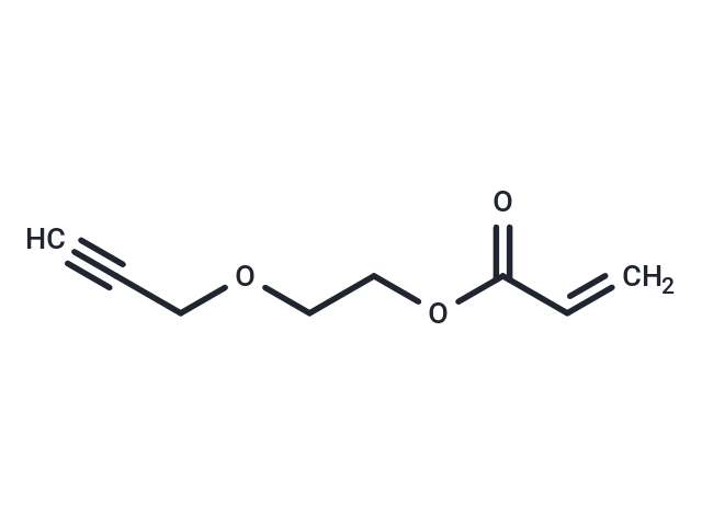 化合物 Propargyl-PEG1-acrylate|T16584|TargetMol