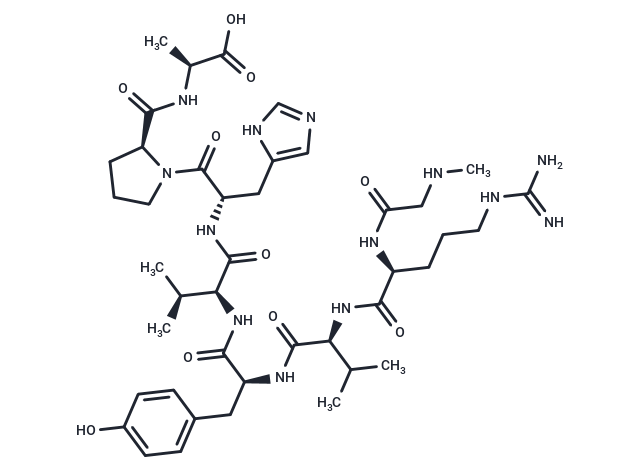 化合物 Saralasin|TP1929|TargetMol