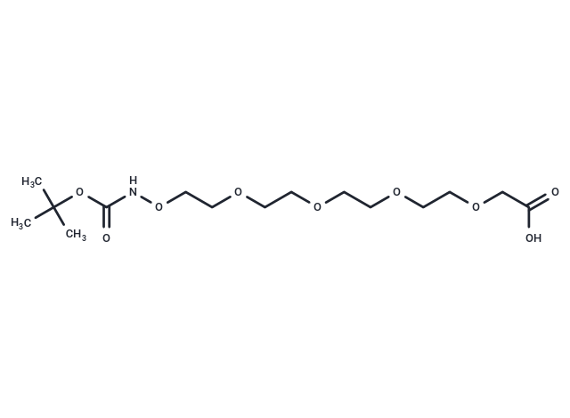 化合物 Boc-Aminooxy-PEG4-CH2CO2H|T14718|TargetMol