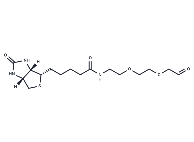 化合物 Biotin-PEG2-C1-aldehyde|T17564|TargetMol