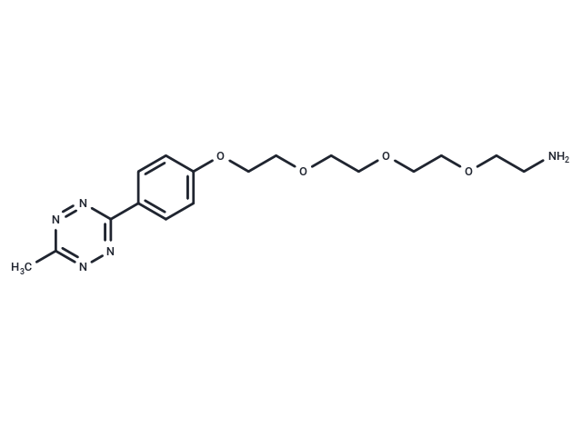 化合物 Methyltetrazine-PEG4-amine|T16057|TargetMol