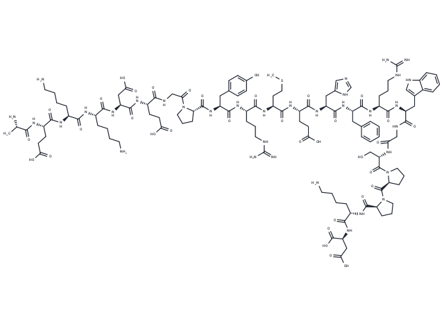 化合物 β-Melanocyte Stimulating Hormone (MSH), human|TP1004|TargetMol
