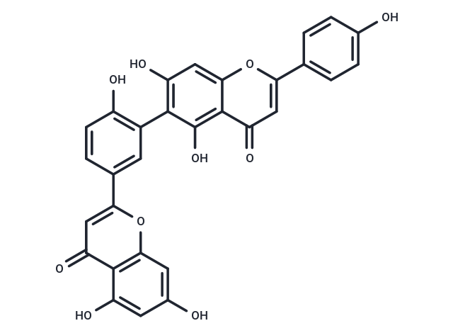 化合物 Robustaflavone|T26111|TargetMol