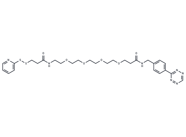 化合物 Tetrazine-PEG4-SS-Py|T18792|TargetMol