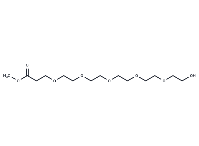 化合物 Hydroxy-PEG5-C2-methyl ester|T15535|TargetMol
