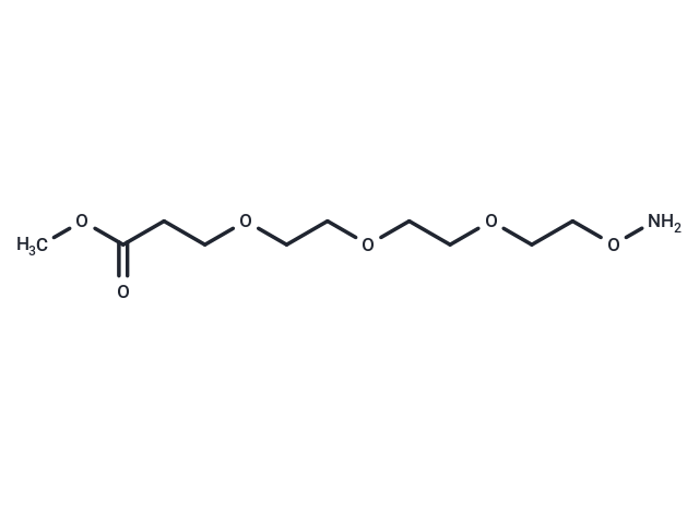 化合物 Aminooxy-PEG3-methyl ester|T14268|TargetMol