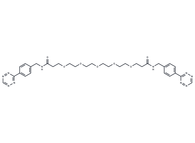 化合物 Tetrazine-Ph-PEG5-Ph-tetrazine|T18801|TargetMol