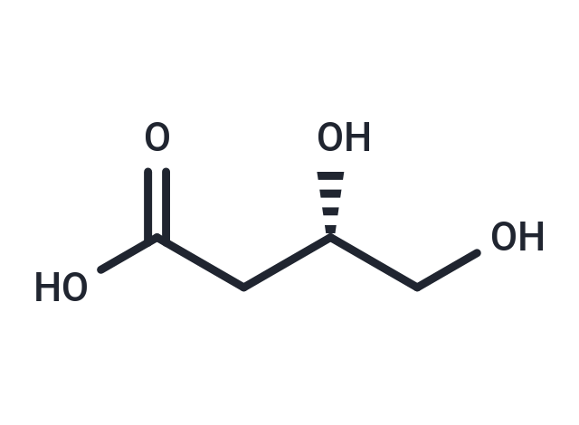 化合物 (S)-3,4-Dihydroxybutyric acid|T13978|TargetMol