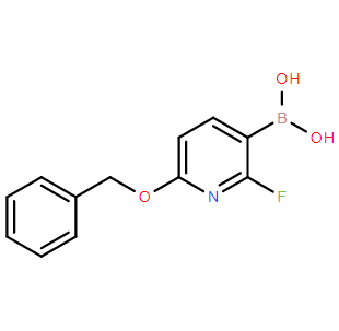 6-苄氧基-2-氟吡啶-3-硼酸