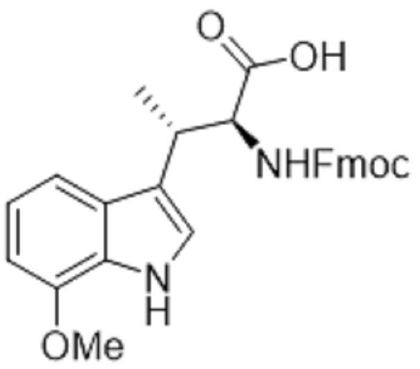 (2S,3S)-2-((((9H-芴-9-基)甲氧基)羰基)氨基)-3-(7-甲氧基-1H-吲哚-3-基)丁酸