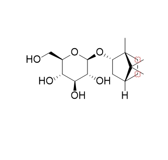 (2R,3S,4S,5R,6R)-2-(hydroxymethyl)-6-(((1R,2S,4R)-1,7,7-trimethylbicyclo[2.2.1]heptan-2-yl)oxy)tetrahydro-2H-pyran-3,4,5-triol