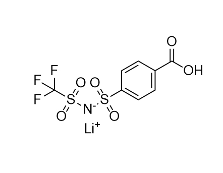 lithium ((4-carboxyphenyl)sulfonyl)((trifluoromethyl)sulfonyl)amide