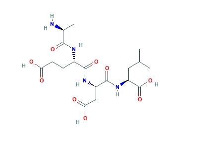 H-Ala-Glu-Asp-Leu-OH.png H-Ala-Glu-Asp-Leu-OH.png