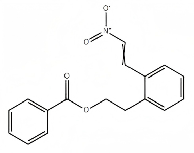 2-(2-硝基乙烯基)苯甲酸苯乙酯；罗匹尼罗中间体