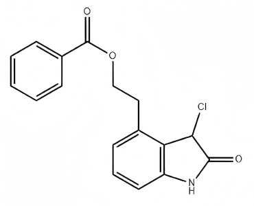 4-[2-(苯甲酰氧基)乙基]-3-氯-1,3-二氢-2H-吲哚-2-酮；罗匹尼罗中间体
