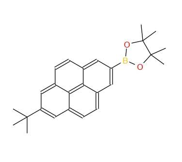 2-[7-(叔丁基)芘-2-基]-4,4,5,5-四甲基-1,3,2-二氧杂环戊硼烷