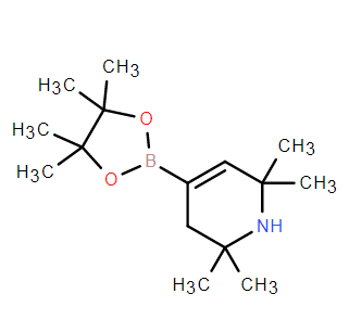 2,2,6,6-四甲基-4-(4,4,5,5-四甲基-1,3,2-二氧硼杂环戊烷-2-基)-1,2,3,6-四氢吡啶