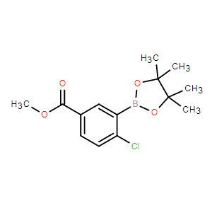 4-氯-3-(4,4,5,5-四甲基-1,3,2-二氧硼杂环戊烷-2-基)苯甲酸甲酯