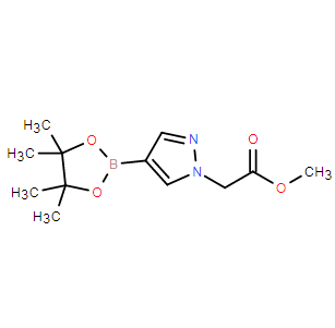 4-(4,4,5,5-四甲基-1,3,2-二噁硼烷-2-基)-1H-吡唑-1-乙酸甲酯