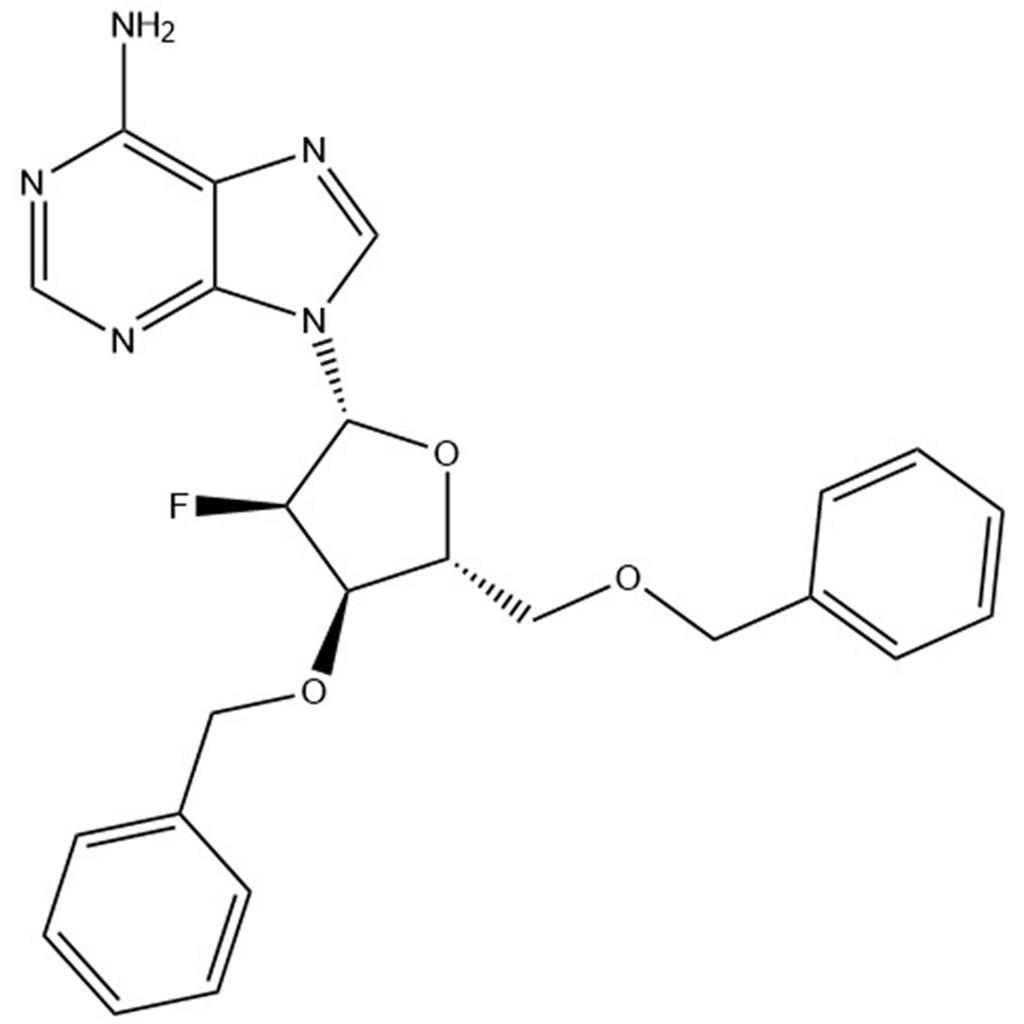 Adenosine, 2'-deoxy-2'-fluoro-3',5'-bis-O-(phenylmethyl)-;137965-15-2