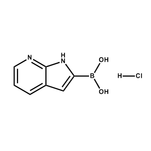 (1H-吡咯并[2,3-b]吡啶-2-基)硼酸盐酸盐