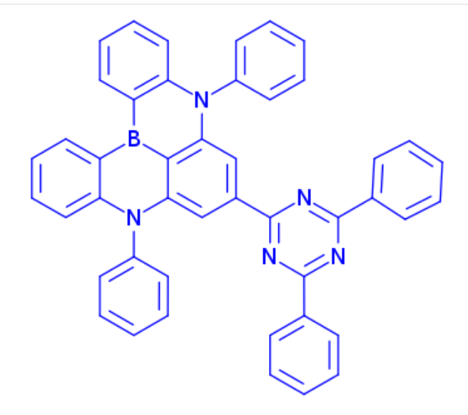 7-(4,6-diphenyl-1,3,5-triazin-2-yl)-5,9-diphenyl-5,9-dihydro-5,9-diaza-13b-boranaphtho[3,2,1-de]anthracene