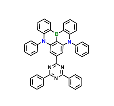7-(4,6-diphenyl-1,3,5-triazin-2-yl)-5,9-diphenyl-5,9-dihydro-5,9-diaza-13b-boranaphtho[3,2,1-de]anthracene