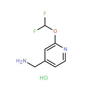 (2-(二氟甲氧基)吡啶-4-基)甲胺盐酸盐