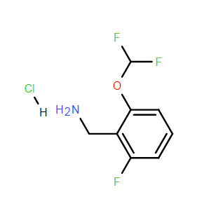 2-(二氟甲氧基)-6-氟苄胺盐酸盐 