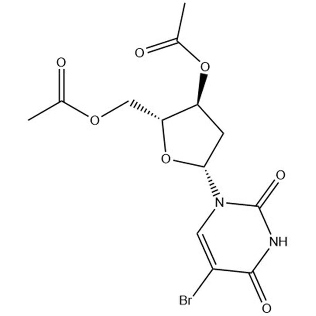 3',5'-Di-O-acetyl-5-bromo-2'-deoxyuridine;6161-23-5