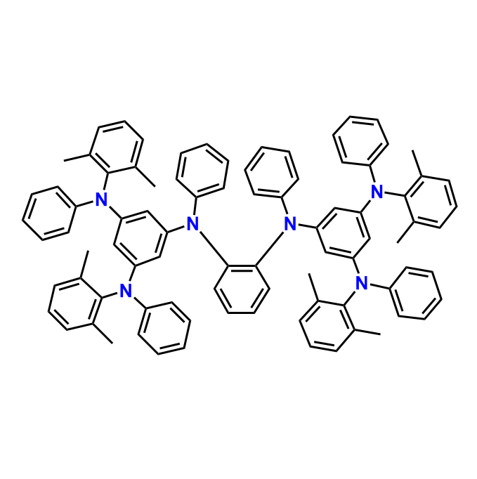 N1,N1'-(1,2-phenylene)bis(N3,N5-bis(2,6-dimethylphenyl)-N1,N3,N5-triphenylbenzene-1,3,5-triamine)