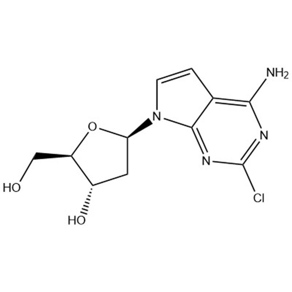 2-Chloro-7-(2-deoxy-β-D-erythro-pentofuranosyl)-7H-pyrrolo[2,3-d]pyrimidin-4-amine;91741-81-0
