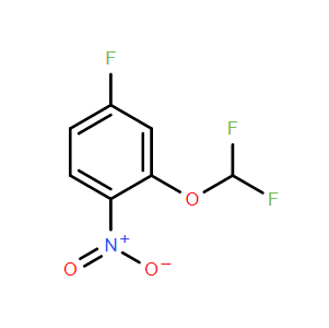 2-(二氟甲氧基)-4-氟-1-硝基苯