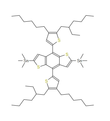 (4,8-双(5-(2-乙基己基)-4-己基噻吩-2-基)苯并[1,2-b:4,5-b']二噻吩-2,6-二基)双三甲基锡