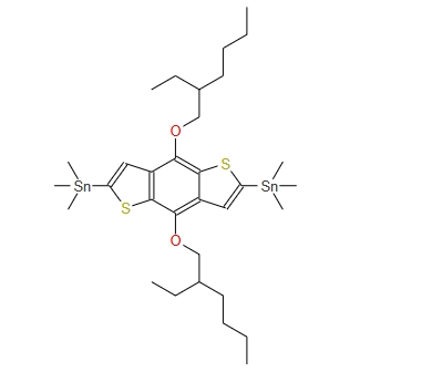 1,1'-[4,8-双[(2-乙基己基)氧基]苯并[1,2-B:4,5-B']二噻吩-2,6-二基]双[1,1,1-三甲基锡]