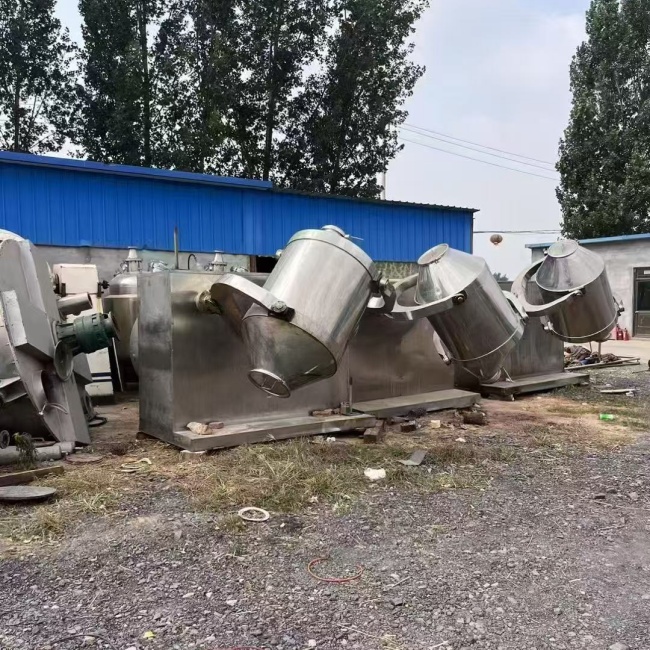 回收三维混合机 三维混合机使用优缺点